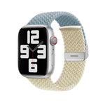 Nylon Braided Stitching Buckle Watch Band, For Apple Watch Series 8&7 41mm, For Apple Watch Series 8&7 45mm