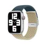 Nylon Braided Stitching Buckle Watch Band, For Apple Watch Series 8&7 41mm, For Apple Watch Series 8&7 45mm