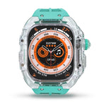 Fluorine Rubber Clear Armor Case Watch Band, For Apple Watch Ultra 3 / 2 / 1 49mm