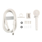 RV 1.5m Flexible Shower Pipe with Spray, A7617-01, A7617-02