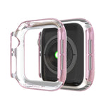 Double Row Diamonds PC Protective Case, For Apple Watch Series 6 / 5 / 4 / SE 2025 / 2023 / 2022 44mm, For Apple Watch Series 3 & 2 & 1 38mm