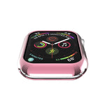 Plating TPU Round Hole Hollowing Protective Case, For Apple Watch Series 6 / 5 / 4 / SE 2025 / 2023 / 2022 40mm, For Apple Watch Series 3 & 2 & 1 42mm