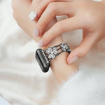 3-Leaf Clover Diamond Watch Band, For Apple Watch Series 8&7 45mm, For Apple Watch Series 8&7 41mm