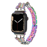 Butterfly Metal Diamond Watch Band, For Apple Watch Series 8&7 45mm, For Apple Watch Series 8&7 41mm