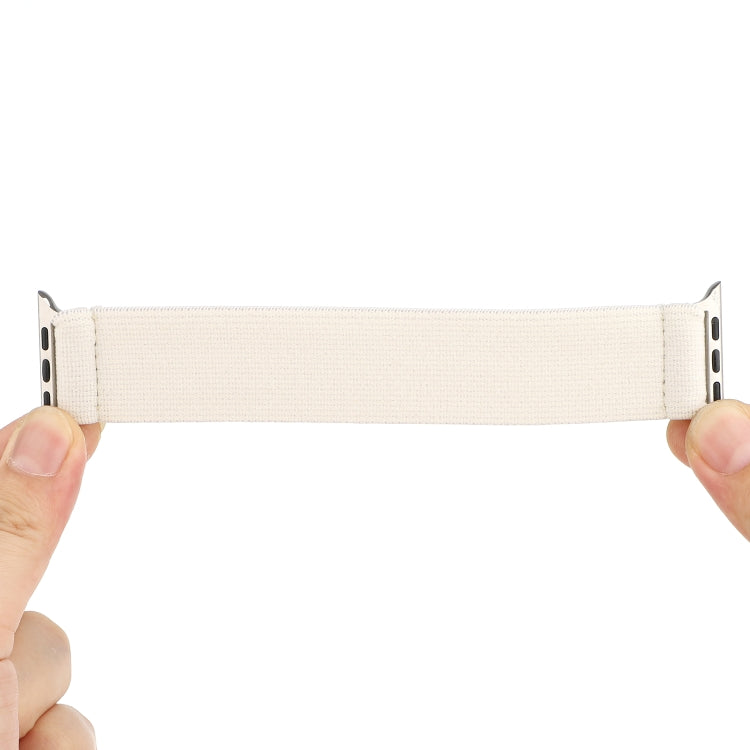 Elastic Nylon Braid Watch Band, For Apple Watch Series 8&7 45mm, For Apple Watch Series 8&7 41mm