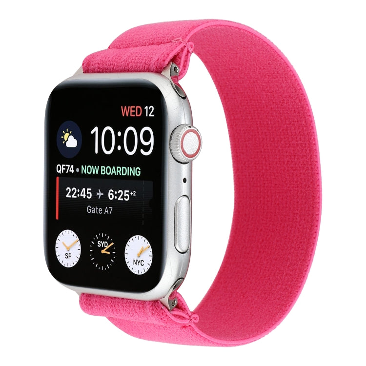 Elastic Nylon Braid Watch Band, For Apple Watch Series 8&7 45mm, For Apple Watch Series 8&7 41mm