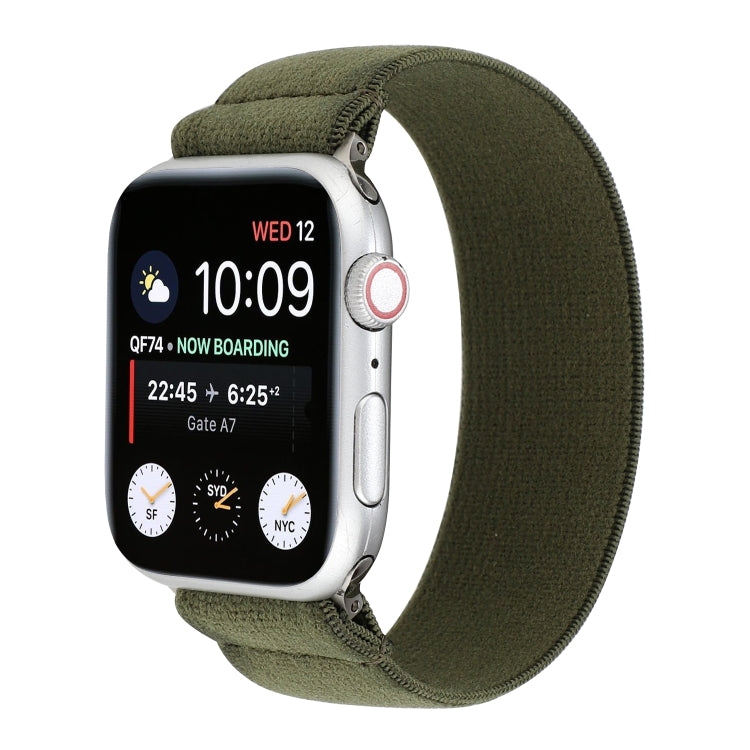 Elastic Nylon Braid Watch Band, For Apple Watch Series 8&7 45mm, For Apple Watch Series 8&7 41mm