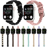 Single Elastic Nylon Braid Watch Band, For Apple Watch Series 8&7 45mm, For Apple Watch Series 8&7 41mm
