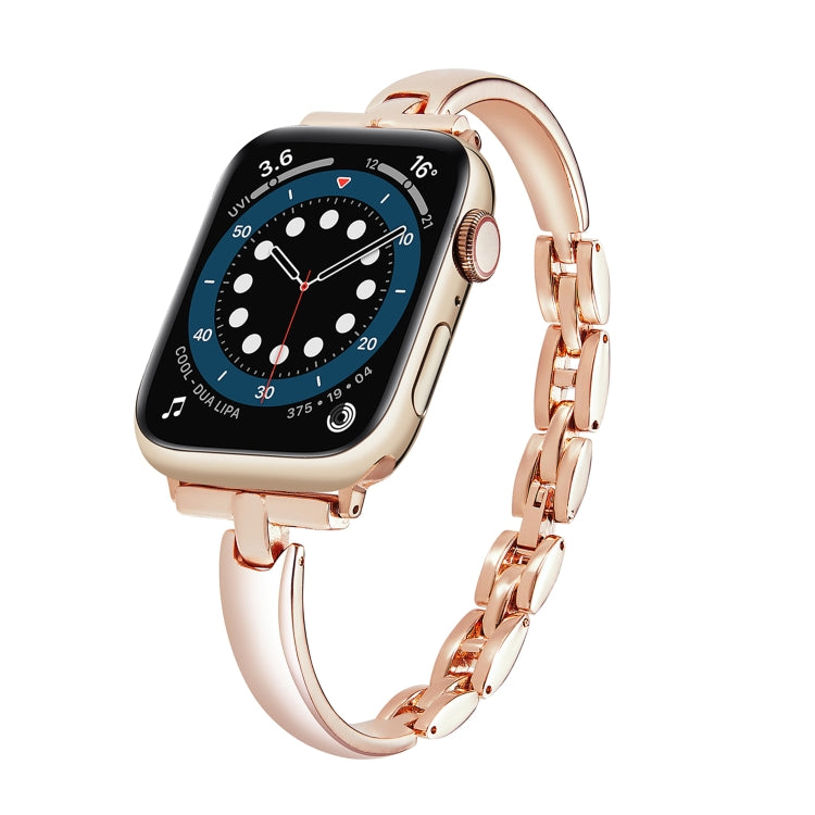 Bracelet Chain Metal Watch Band, For Apple Watch Series 8&7 45mm, For Apple Watch Series 8&7 41mm