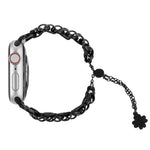 Dual-row Chain Metal Watch Band, For Apple Watch Series 8&7 45mm, For Apple Watch Series 8&7 41mm