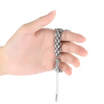 Dual-row Chain Metal Watch Band, For Apple Watch Series 8&7 45mm, For Apple Watch Series 8&7 41mm