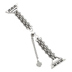 Dual-row Chain Metal Watch Band, For Apple Watch Series 8&7 45mm, For Apple Watch Series 8&7 41mm