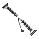 Dual-row Chain Metal Watch Band, For Apple Watch Series 8&7 45mm, For Apple Watch Series 8&7 41mm