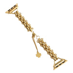 Dual-row Chain Metal Watch Band, For Apple Watch Series 8&7 45mm, For Apple Watch Series 8&7 41mm