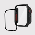 Film PC Watch Case with Detachable Button, For Apple Watch Series 9 / 8 / 7 41mm, For Apple Watch Series SE 2025 / SE 2 / 6 / SE / 5 / 4 40mm, For Apple Watch SE 2025 / SE 2 / 6 / SE / 5 / 4 40mm                                                         ...