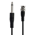 BNC Male To 6.35mm Plug Connection Cable, 1m, 2m, 3m