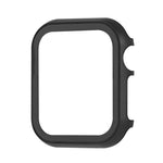 Metal Frame + Tempered Glass Protector Case, For Apple Watch Series 9 / 8 / 7 45mm, For Apple Watch Series SE 2025&SE2&6&SE&5&4 44mm, For Apple Watch Series 3&2&1 42mm, For Apple Watch Series 9 / 8 / 7 41mm                                              ...