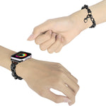 Metal Ripple Twist Chain Watch Band, For Apple Watch Ultra 49mm / Series 8&7 45mm / SE 2&6&SE&5&4 44mm / 3&2&1 42mm, For Apple Watch Series 8&7 41mm / SE 2&6&SE&5&4 40mm / 3&2&1 38mm