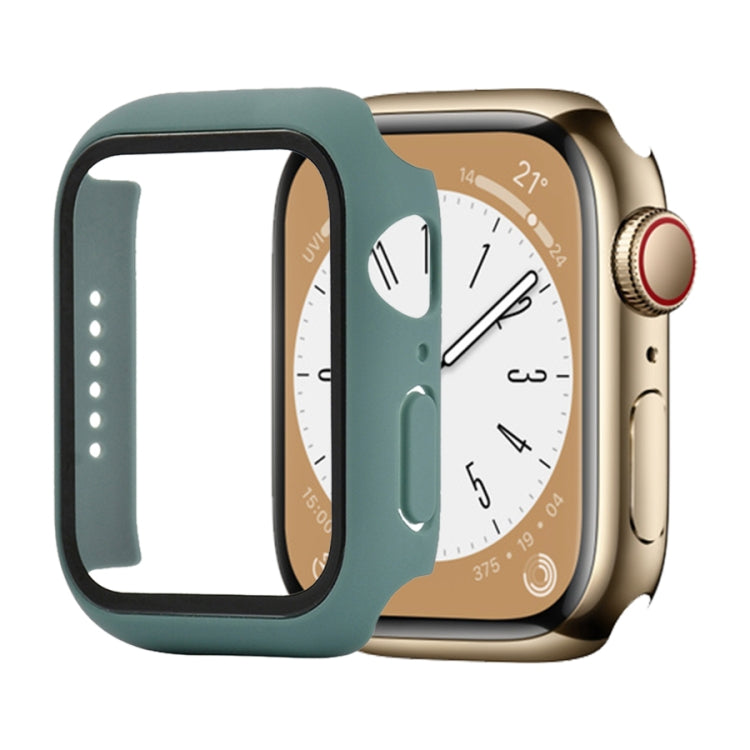Shockproof PC+Tempered Glass Watch Protective Case, For Apple Watch Series 9 / 8 / 7 41mm, For Apple Watch Series 9 / 8 / 7 45mm