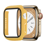 Shockproof PC+Tempered Glass Watch Protective Case, For Apple Watch Series 9 / 8 / 7 41mm, For Apple Watch Series 9 / 8 / 7 45mm