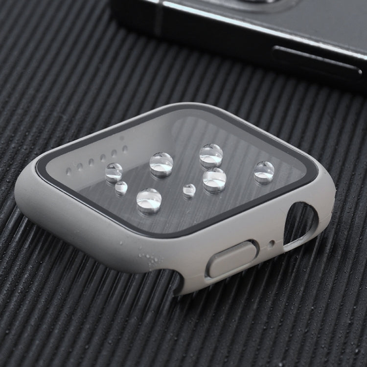 Shockproof PC+Tempered Glass Watch Protective Case, For Apple Watch Series 9 / 8 / 7 41mm, For Apple Watch Series 9 / 8 / 7 45mm
