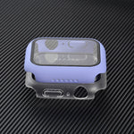 Shockproof PC+Tempered Glass Watch Protective Case, For Apple Watch Series 9 / 8 / 7 41mm, For Apple Watch Series 9 / 8 / 7 45mm