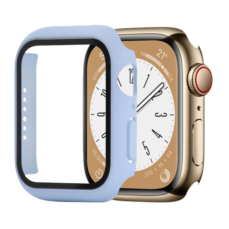 Shockproof PC+Tempered Glass Watch Protective Case, For Apple Watch Series 9 / 8 / 7 41mm, For Apple Watch Series 9 / 8 / 7 45mm
