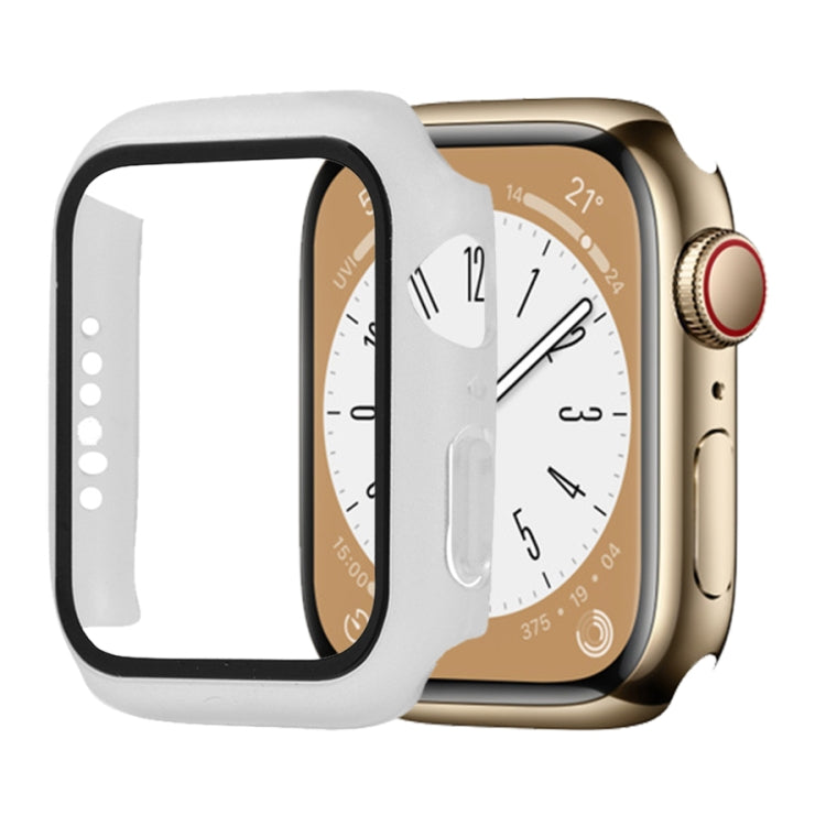 Shockproof PC+Tempered Glass Watch Protective Case, For Apple Watch Series 9 / 8 / 7 41mm, For Apple Watch Series 9 / 8 / 7 45mm