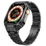 Metal Integrated Watch Protective Case, For Apple Watch Series SE 2025&6&SE&5&4 44mm, For Apple Watch Ultra 3 / 2 / 1 49mm, For Apple Watch Series 9 / 8 / 7 45mm