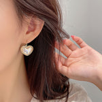 Temperament Ladies Light Luxury Pearl Double Layer Earrings Diamond Earrings, EH1365, EH0881, EH1309, EH1343, EH1468, EH1034, EH1314
