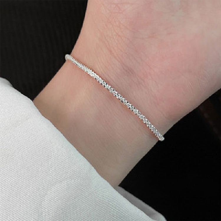 سوار نسائي من الفضة الإسترلينية مزين بزهور الجبسوفيلا، المواصفات: SL0004, SL0004, SL0153, SL0543, SL0490, SL0654, SL0661, SL0754, SL0700, XL0140, JL0004 خلخال
