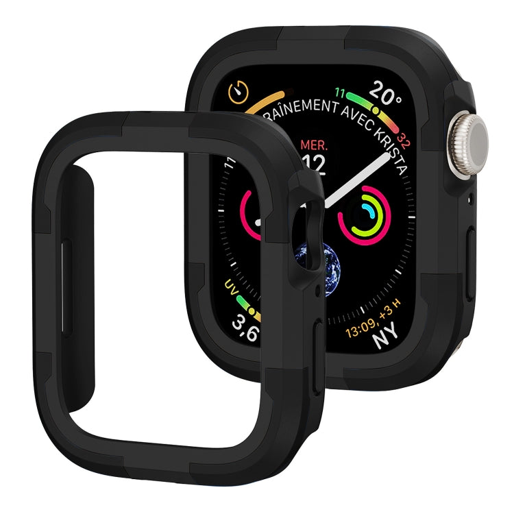 Armor Frame Watch Case, For Apple Watch Series SE 2&6&SE&5&4 40mm, For Apple Watch Series 9 / 8 / 7 41mm, For Apple Watch Series SE 2&6&SE&5&4 44mm, For Apple Watch Series 9 / 8 / 7 45mm, For Apple Watch Ultra 3 / 2 / 1 49mm