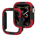 Armor Frame Watch Case, For Apple Watch Series SE 2&6&SE&5&4 40mm, For Apple Watch Series 9 / 8 / 7 41mm, For Apple Watch Series SE 2&6&SE&5&4 44mm, For Apple Watch Series 9 / 8 / 7 45mm, For Apple Watch Ultra 3 / 2 / 1 49mm