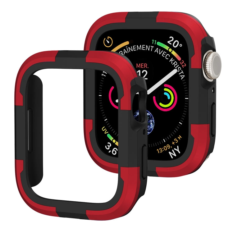 Armor Frame Watch Case, For Apple Watch Series SE 2&6&SE&5&4 40mm, For Apple Watch Series 9 / 8 / 7 41mm, For Apple Watch Series SE 2&6&SE&5&4 44mm, For Apple Watch Series 9 / 8 / 7 45mm, For Apple Watch Ultra 3 / 2 / 1 49mm