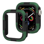 Armor Frame Watch Case, For Apple Watch Series SE 2&6&SE&5&4 40mm, For Apple Watch Series 9 / 8 / 7 41mm, For Apple Watch Series SE 2&6&SE&5&4 44mm, For Apple Watch Series 9 / 8 / 7 45mm, For Apple Watch Ultra 3 / 2 / 1 49mm