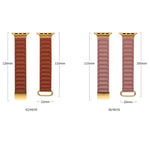 Magnetic Reverse Buckle Watch Band, For Apple Watch Series 8&7 41mm, For Apple Watch Series 8&7 45mm