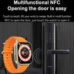 N22 2 in 1 1.96 inch HD Display Sport Bluetooth Call Earphone Smart Watch