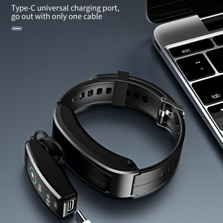 B7 Bluetooth Earphone Smart Bracelet, Support Sleep Monitoring / Blood Oxygen Monitoring / Heart Rate Monitoring