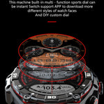 CT18 1.43 inch AMOLED Screen Smart Watch Supports Bluetooth Call/Blood Oxygen Detection