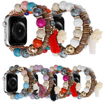 Beads Elephant Pendant Watch Band, For Apple Watch 2 42 mm, For Apple Watch 2 38mm, For Apple Watch 42mm, For Apple Watch 38mm