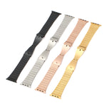 Ocean Metal Replacement Watch Band, For Apple Watch SE 2023 44mm, For Apple Watch Ultra 49mm, For Apple Watch 8 41mm, For Apple Watch 8 45mm, For Apple Watch SE 2023 40mm, For Apple Watch 7 45mm, For Apple Watch SE 2022 40mm, For Apple Watch SE 2022 44...
