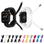 سوار ساعة سيليكون مطاطي بسيط، لساعات Apple Watch SE 2023 مقاس 44 مم، لساعات Apple Watch Ultra مقاس 49 مم، لساعات Apple Watch 8 مقاس 41 مم، لساعات Apple Watch 8 مقاس 45 مم