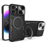 CD Texture Sliding Camshield Magnetic Holder Phone Case, For iPhone 17e / 16e, For iPhone 17 Pro Max, For iPhone 17 Pro, For iPhone 17, For iPhone Air, For iPhone 16 Pro Max, For iPhone 16 Pro, For iPhone 16 Plus