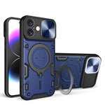 CD Texture Sliding Camshield Magnetic Holder Phone Case, For iPhone 17e / 16e, For iPhone 17 Pro Max, For iPhone 17 Pro, For iPhone 17, For iPhone Air, For iPhone 16 Pro Max, For iPhone 16 Pro, For iPhone 16 Plus