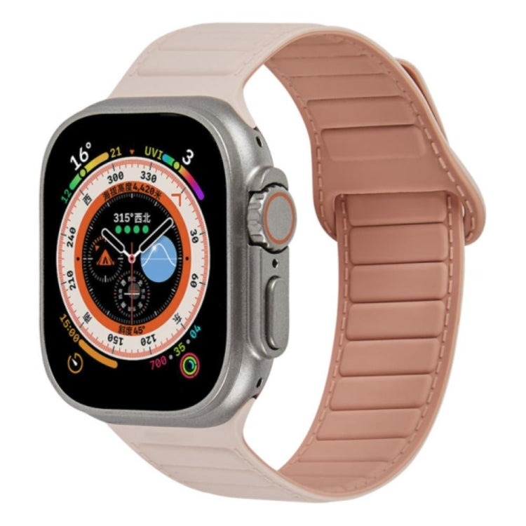 Loop Magnetic Silicone Watch Band, For Apple Watch 7 41mm, For Apple Watch 7 45mm, For Apple Watch SE 40mm