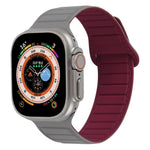 سوار ساعة سيليكون بحلقة مغناطيسية، لساعات Apple Watch 5 مقاس 44 مم، لساعات Apple Watch 5 مقاس 40 مم، لساعات Apple Watch 4 مقاس 44 مم