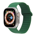 سوار ساعة سيليكون بحلقة مغناطيسية، لساعات Apple Watch 5 مقاس 44 مم، لساعات Apple Watch 5 مقاس 40 مم، لساعات Apple Watch 4 مقاس 44 مم