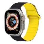 سوار ساعة سيليكون بحلقة مغناطيسية، لساعات Apple Watch 5 مقاس 44 مم، لساعات Apple Watch 5 مقاس 40 مم، لساعات Apple Watch 4 مقاس 44 مم