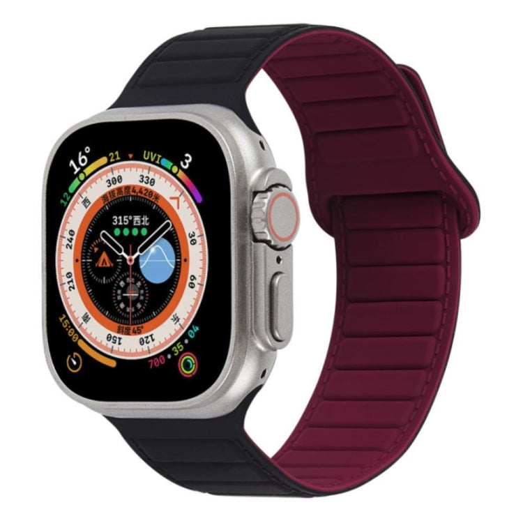 سوار ساعة سيليكون بحلقة مغناطيسية، لساعات Apple Watch 5 مقاس 44 مم، لساعات Apple Watch 5 مقاس 40 مم، لساعات Apple Watch 4 مقاس 44 مم