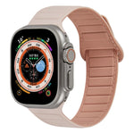 سوار ساعة سيليكون بحلقة مغناطيسية، لساعات Apple Watch 5 مقاس 44 مم، لساعات Apple Watch 5 مقاس 40 مم، لساعات Apple Watch 4 مقاس 44 مم